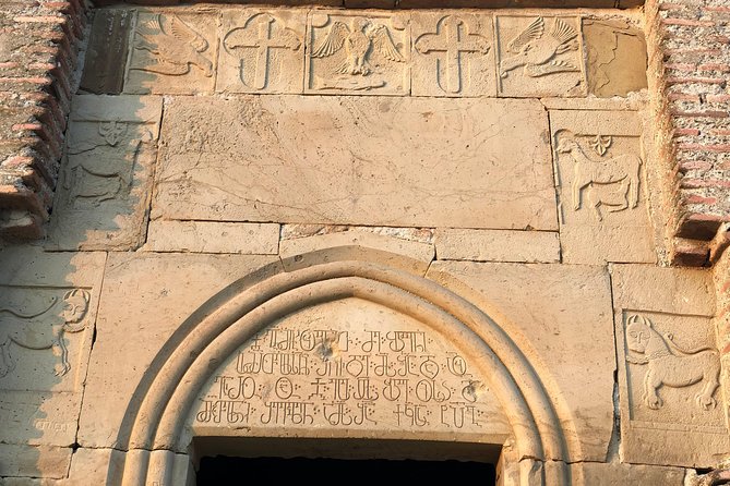 1-Day Trip to David Gareja Monastery with Rainbow Hills & Sighnaghi from Tbilisi - Badiauri bread, cheese, and a small local stop
