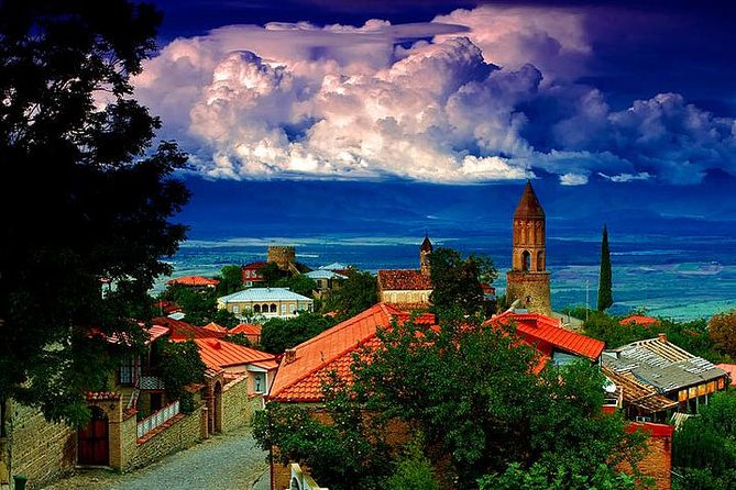 1-Day Trip to David Gareja Monastery with Rainbow Hills & Sighnaghi from Tbilisi - Bodbe Monastery and the Alazani Valley view