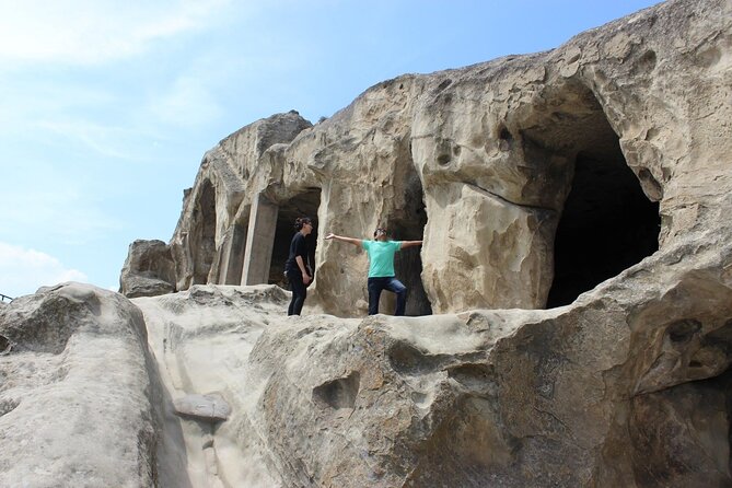 4-day tour by Visit-Geo - Take a glimpse on Georgia! - Day 1: Jvari, Mtskheta, and the caves of Uplistsikhe