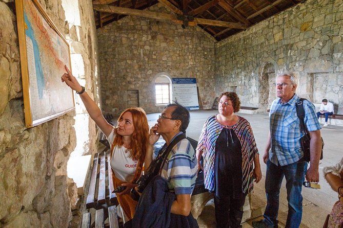 BAGRATI, GELATI & MOTSAMETA Group Tour from Kutaisi - Motsameta Monastery above the river