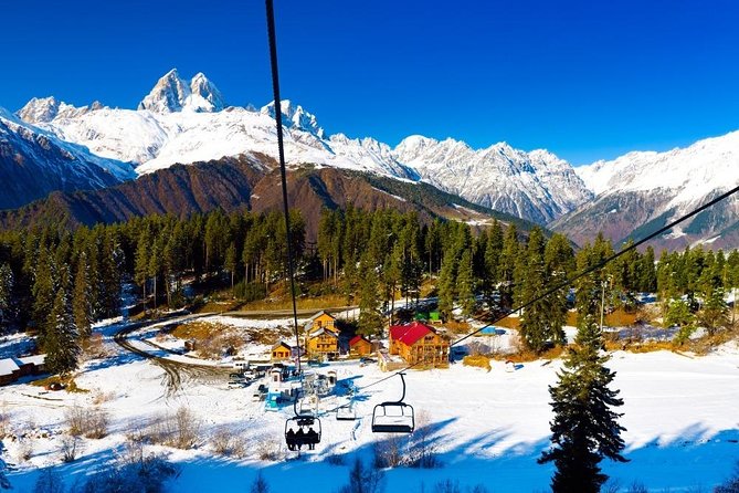 Bakuriani Ski Resort Private Day Tour from Tbilisi Snow Adventure - Jvari Monastery and the meeting rivers