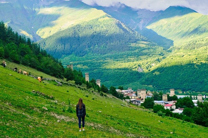 Causacus mountains at Majestic SVANETI and MESTIA from Kutaisi - The long road from Kutaisi to Svaneti