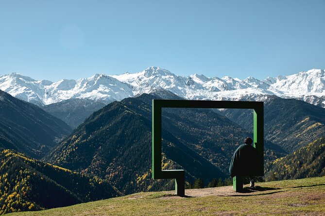 Causacus mountains at Majestic SVANETI and MESTIA from Kutaisi - Waterfalls and Caucasus viewpoints on the way to Mestia