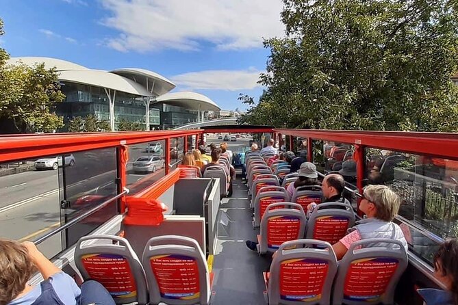 City tour Tbilisi on red bus - Rike Park and the Peace Bridge