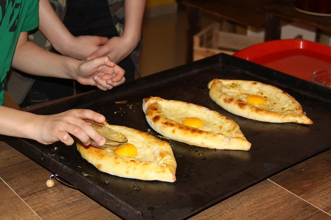 Cook True Ajarian Khachapuri and Khinkali in Highlanders Style - Folding five to six khinkali each