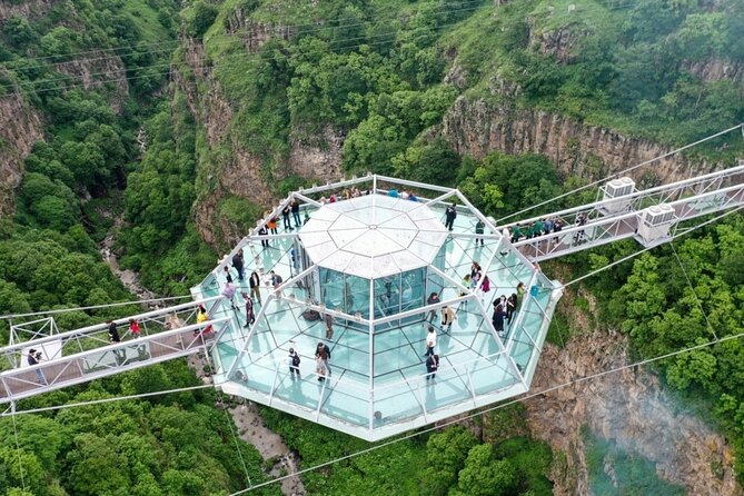 Dashbashi Canyon, Glass Bridge, Bicycle Zip Line, Swing, Private Full Day Tour - From Tbilisi to the Tsalka Canyon area