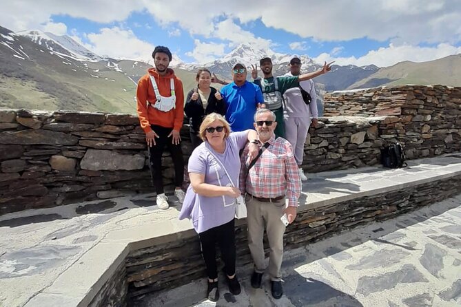 Day tour to mountains Jinvali lake, Ananuri, Kazbegi, Arch friendship - The Friendship Monument and Devil’s Valley