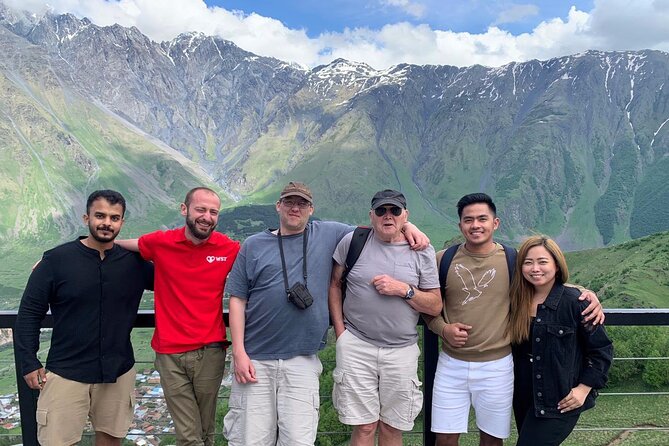 Day tour to mountains Jinvali lake, Ananuri, Kazbegi, Arch friendship - What the guide adds to a long driving day