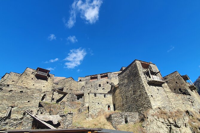 day trip to Shatili, Khevsureti, Mutso, Ananuri. - Lebaiskari Tower offers a quick history stop