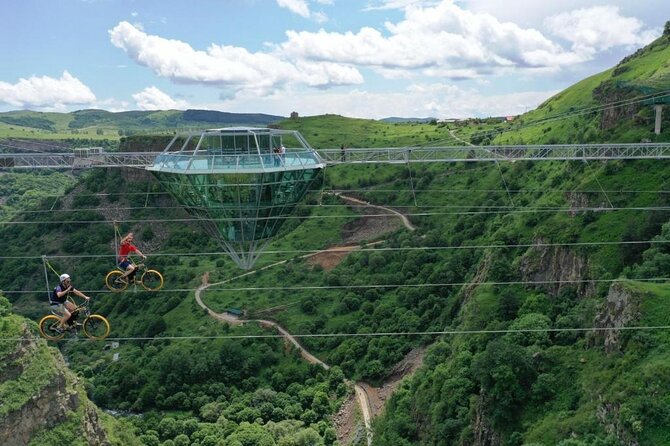 Diamond bridge and Dashbashi canyon day excursion from Tbilisi - Lunch at Kass Land Diamond Resort