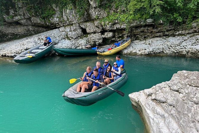 From Kutaisi: Canyons and Caves Tour with Transfer to Tbilisi - Martvili Canyon and its green river