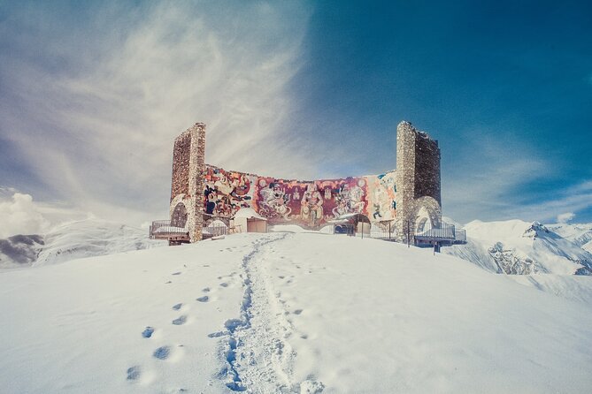 From Tbilisi Daytrip Kazbegi Gudauri & Zhinvali Guided Group Tour - Ananuri Fortress brings the history into focus