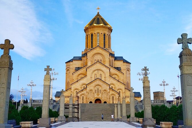 Full Day Tbilisi City Tour with Wine Tasting & Cable Car Ride - Metekhi Cathedral and the river bend