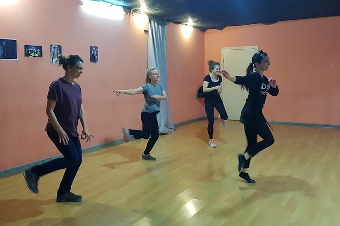 Georgian Dance Class in Tbilisi, Georgia - The first steps: learning two Georgian dances