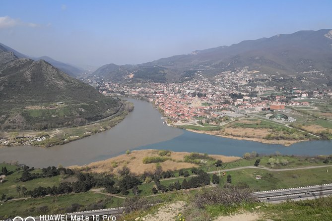 Gori-Uplistsikhe Mtskheta-Jvari one Day private Tour - Jvari Monastery above the meeting of two rivers