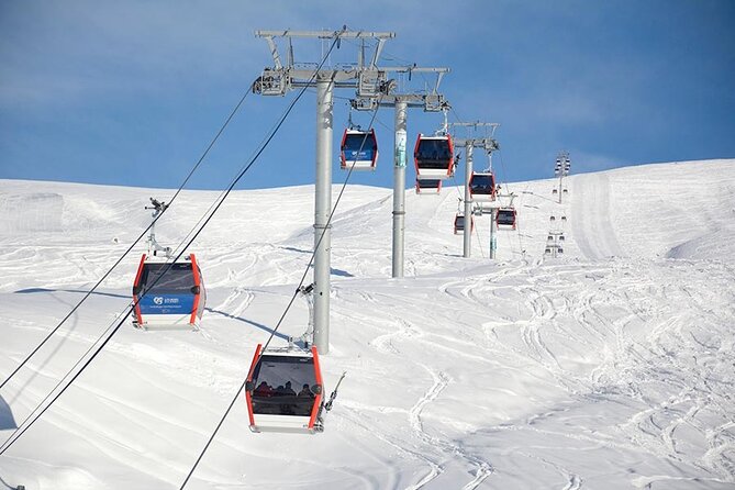 Gudauri Ski Resort Private Day Tour from Tbilisi Snow Adventure - Zhinvali Reservoir, Georgia’s blue opening scene