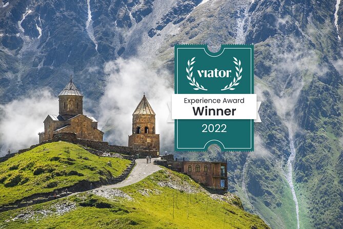 Highlights of Caucasus Mountains-Jinvali,Ananuri,Gudauri,Kazbegi(Group tour) - Jinvali Reservoir, your first blue-water stop