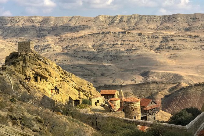 Kakheti: David Gareji Sighnaghi Bodbe & Rainbow Mountains - The Gareja colorful dunes viewpoint
