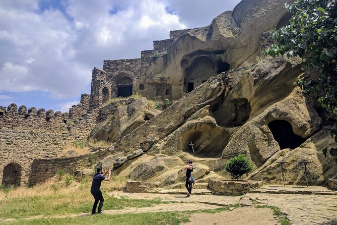 Kakheti Gems: Rainbow Mountains, Gareji & Signagi Private Tour - Wine tasting on Signagi’s old walls