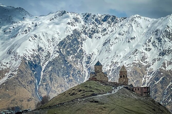 Kazbegi-Ananuri-Gudauri: Epic Views & History (Group) - Gergeti Trinity Church at 2,170 meters