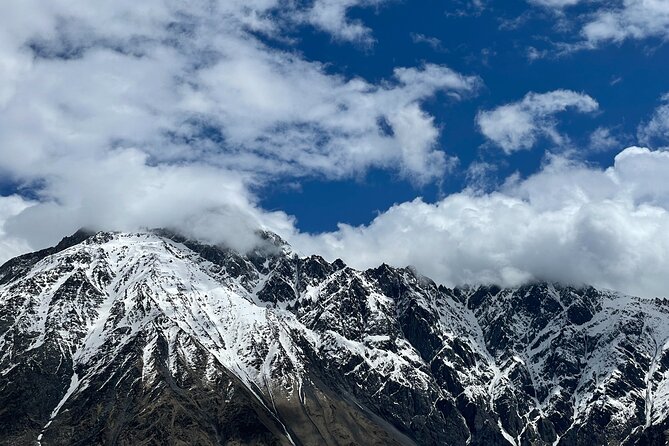 Kazbegi-Ananuri-Gudauri: Epic Views & History (Group) - Sno’s stone heads and Elia Mountain