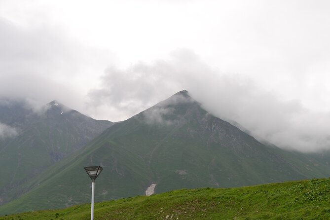 KAZBEGI GUDAURI ANANURI One day group tour From Tbilisi! - Jvari Pass travertine and a scheduling warning