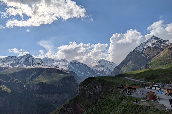 Kazbegi Gudauri and Ananuri Mountains Private Day Trip - Lunch at Rooms Kazbegi comes with a mountain backdrop