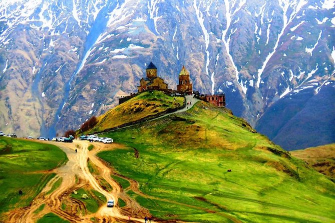 Kazbegi, Gudauri, Mtskheta & Ananuri Full Day Private Tour From Tbilisi - Ananuri Fortress beside the Aragvi River