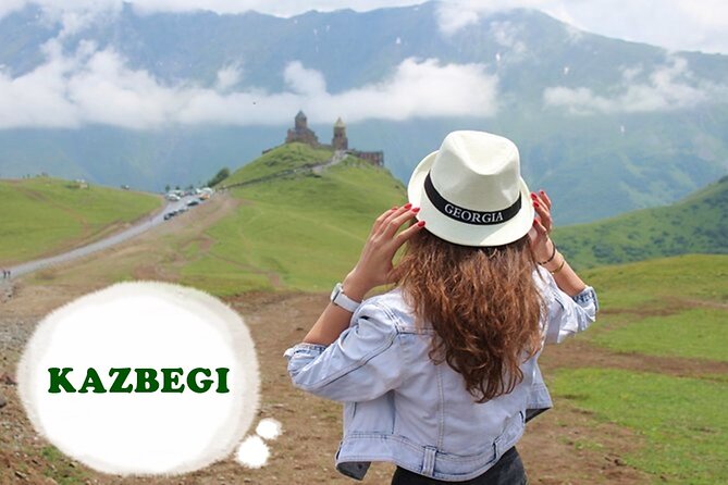 Kazbegi • Gudauri - private day trip to Mountains - Gergeti Trinity Church above Stepantsminda