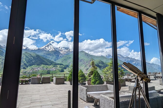Kazbegi & Gudauri Private Full-Day Tour From Tbilisi - Lunch at Rooms Kazbegi