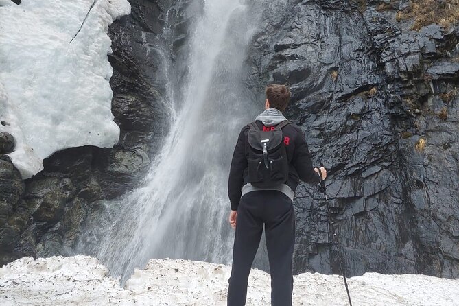 Kazbegi:Hiking to Gveleti Waterfall - Riding toward Dariali Gorge