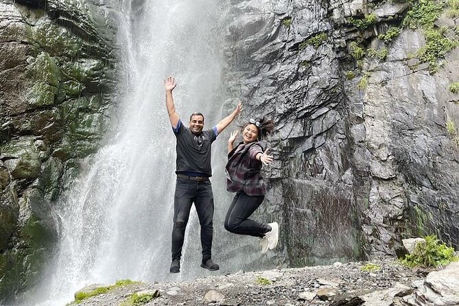 Kazbegi:Hiking to Gveleti Waterfall - The short trail from Gveleti village