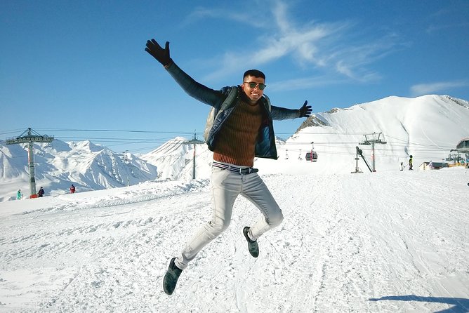 Private Full Day Tour In Kazbegi - Gudauri (Paragliding & Rafting) - Gudauri and the Friendship Monument