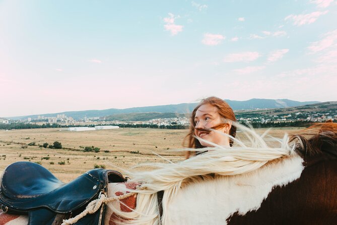 Private Horse Riding Adventure in Tbilisi - Horses, saddles, and the mixed picture