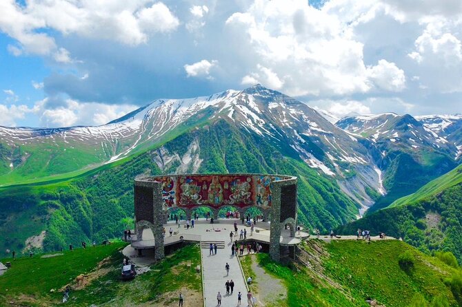 Private Kazbegi and Gudauri Mountain Tour - Georgian food at the end of the road