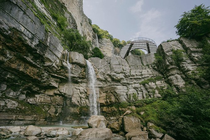 Prometheus cave, Martvili canyon, Okatse waterfall and Lomina lake from Kutaisi - Who should book this four-stop outing