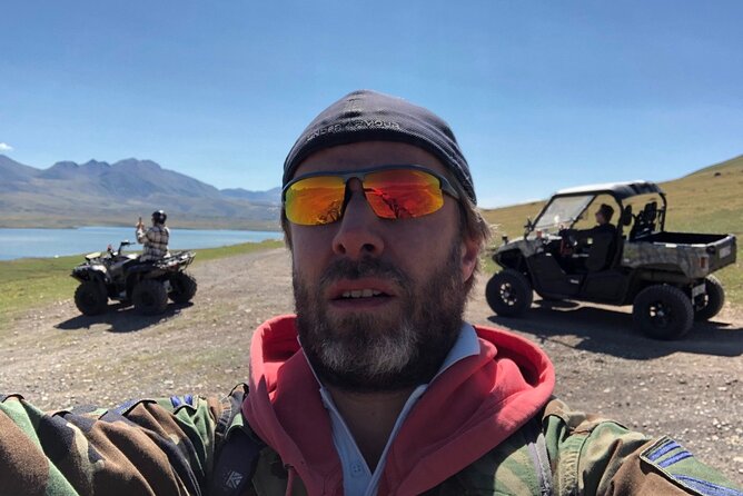 Snowmobile / Quad Bike ATV Private Tour from Bakuriani to Tabatskuri Lake - Winter Ski Doo riding: cold, snow, and the frozen lake
