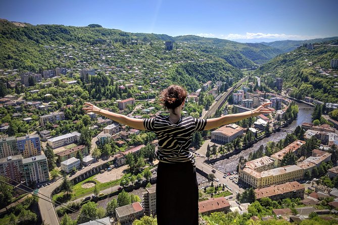Soviet past - Private day tour to Chiatura, Katskhi pillar and Chronicles - The Chronicles of Georgia monument