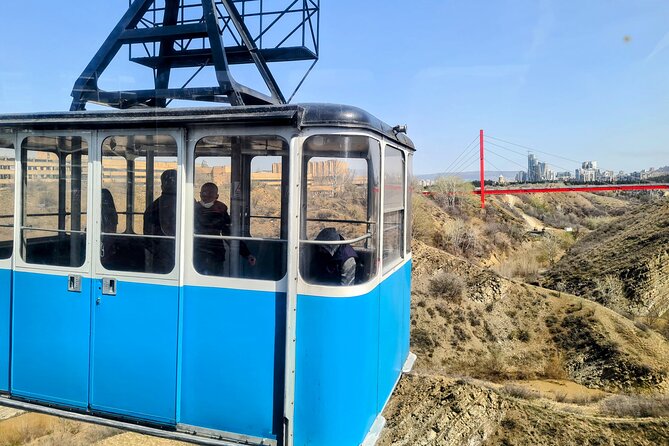 Soviet Tbilisi Tour - Off the beaten path - Concrete housing and the Nutsubidze Skybridge