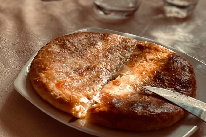 Taste of Georgia. Cooking-Class Khinkali, Khachapuri and more - Making Adjarian khachapuri with the right cheese