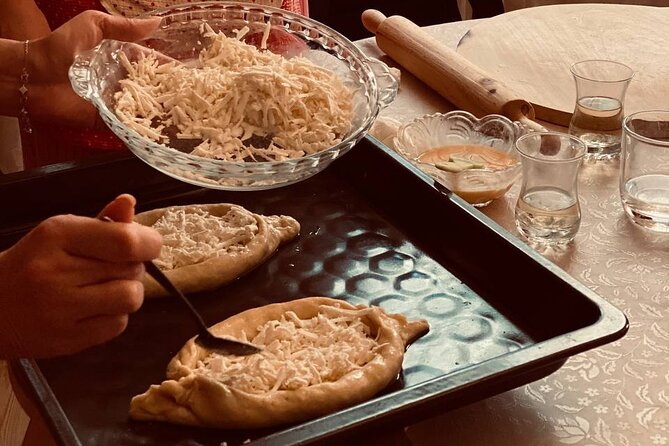 Taste of Georgia. Cooking-Class Khinkali, Khachapuri and more - The value of lunch, wine, and instruction for $98