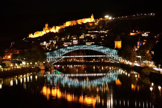 Tbilisi by Night Walking Tour - Anchiskhati Basilica and Baratashvili Bridge