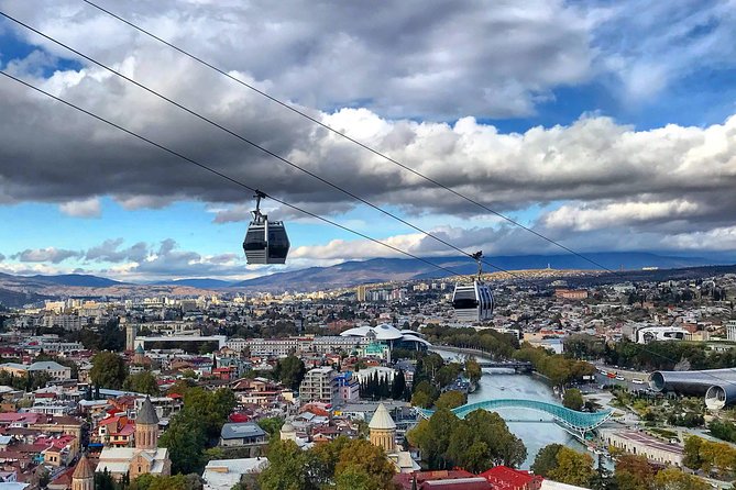 Tbilisi Explorer: Essential Walking Tour for First-Timers - Rike Park, the sulfur waterfall, and the river