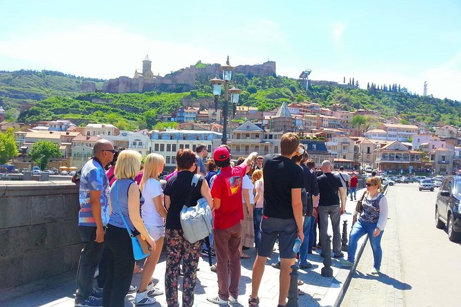 Tbilisi - Mtskheta - Jvari. Full City Tour on Hop On Hop Off Bus - Pushkin Square and Freedom Square