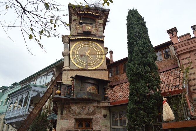 Tbilisi Old Town Walking Tour with a Local Guide - Gabriadze’s clock tower and Sioni Cathedral