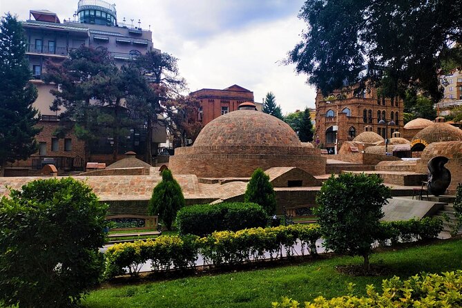 Tbilisi Walking Tour with Cable Car, Wine Tasting & Bread Bite - Sulfur baths, Love Lock Bridge, and Leghvtakhevi Waterfall