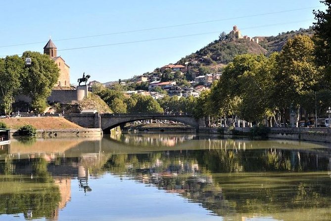 Tbilisi with all its glory and originality. (group walking tour) - The Peace Bridge, Rike Park, and the fortress ride