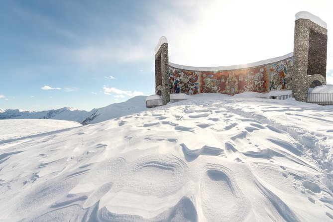 Tour to Kazbegi Ananuri Zhinvali Gudauri Full Day - Mineral springs are seasonal and easy to miss