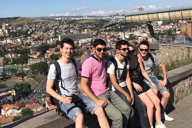 Very Friendly Tbilisi Walking Tour (wine tasting & cable car) - Down through the mosque, waterfall, and sulfur baths