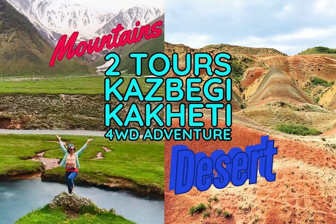 Wild Georgia 4WD PACK Adventure through Kakheti and Kazbegi 2in1 - Monasteries near the Azerbaijan border